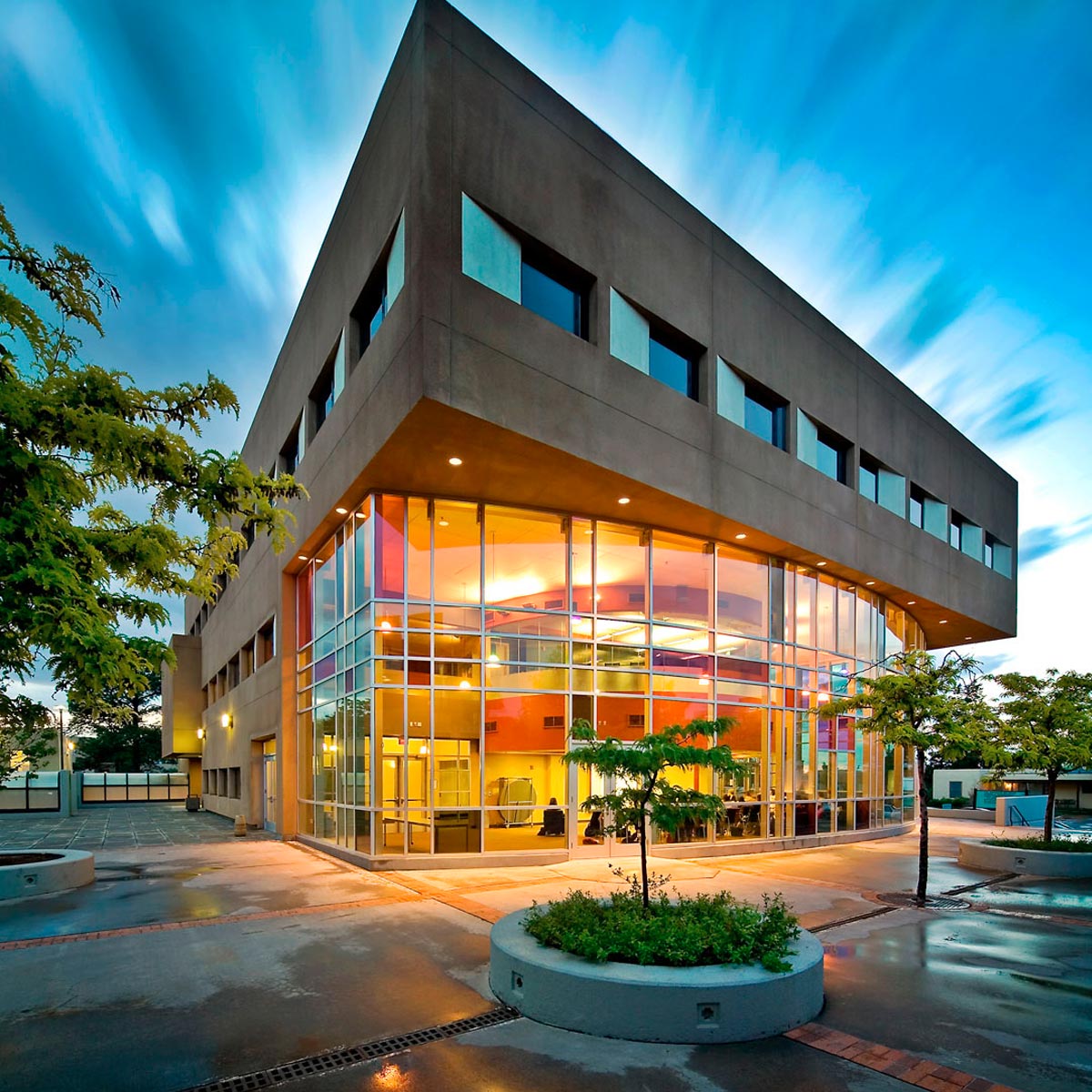 UNM Anderson Student Financial Services Center, H+M Design Group