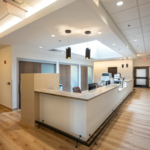 Service desk in Laguna Community Health Center.