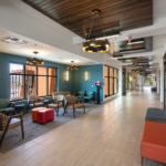 Main lobby inside Laguna Health Center.