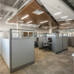 Computer cubicles at UNM HSC