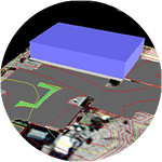 CAD screen interface